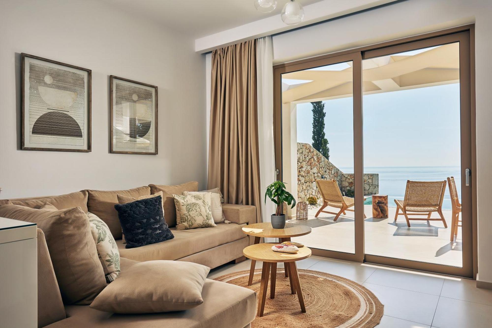 Thelxi'S Suite II - Brand New Seaview Suite! Волиме Экстерьер фото